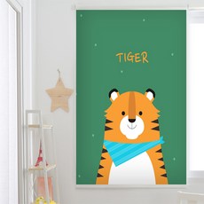 끌래망스 어서와요 호랑이 일반 롤스크린