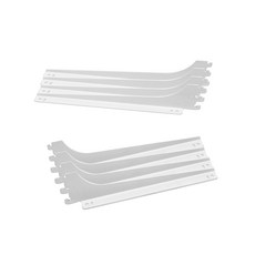 Orville 25P壁掛軌道支架 白色 左+右套組, 4套