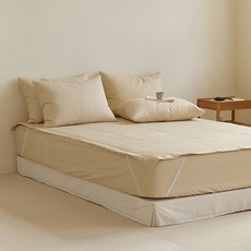 maatila Daily Sleep 固定帶床墊, 奶油色