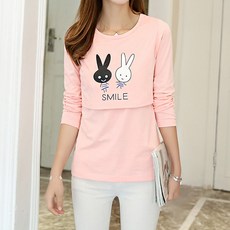 長袖哺乳家居上衣