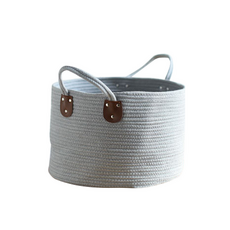 Ddanine 北歐簡約多用途洗衣籃 中 BGN057, 灰色, 1個