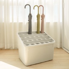 비스토어 24구 다모아 우산꽂이, 1개, 라이트 그레이