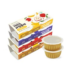 FARM TO FAMILY 水果泥 8入裝, 綜合口味, 1組