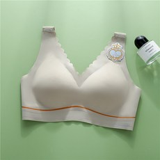 橘色線條孕婦內衣