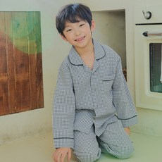 JJiniya 男童Yonde長袖睡衣上下套裝