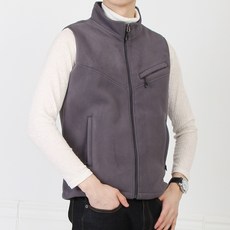 Mineflow 男款刷毛內裡搖粒絨登山背心 HA40