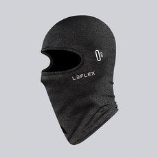 LEFLEX Cozy 基本款巴拉克拉瓦頭套, 炭灰色, 1個