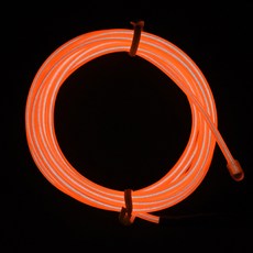 PARTYHAE EL 冷光線 + 變壓器, 橘色, 1個