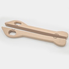 리버폭스 차량용 폴리우레탄 카시트 사이드 틈새 쿠션 세트, 베이지, 1세트