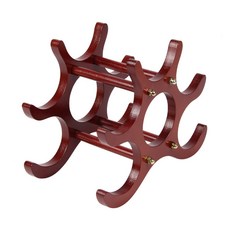 Himantes 原木紅酒架 W0020, 棕色, 1個