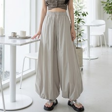 INFIOUS 女款夏季氣氛空氣感寬褲 I263-0554