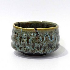 薄荷巧克力大理石抹茶茶碗, 混合顏色, 1個