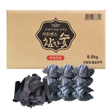 키친센스 참한숯, 9.6kg, 1개