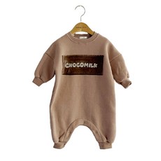 베베나인 유아용 초코밀크 우주복