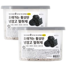 AVCA 長效活性碳冰箱除臭劑, 315g, 2個