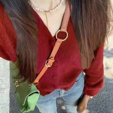 Awesomeful 女款 Lumiere V領針織開襟衫