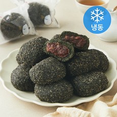 청애뜰 흑임자밥알 쌀떡 (냉동), 780g, 1개, 1개입