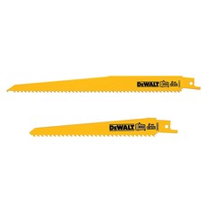 DEWALT 得偉 一套 229 毫米 DW4803 + 152 毫米 DW4802 切割鋸片，適用於釘木, 1套