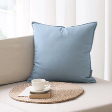 벨라이프 데님 쿠션커버