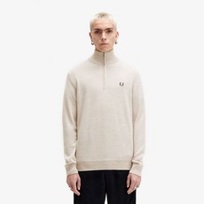 FRED PERRY 男士經典半拉鍊針織衫 K7624
