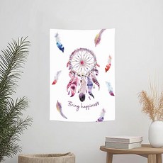 상상후 해바라기 행운 패브릭포스터, 드림캐쳐 해피니스