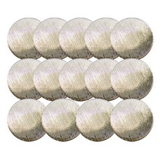 注塑金屬寶石線條鈕扣 30mm, 14個, 亮面金色