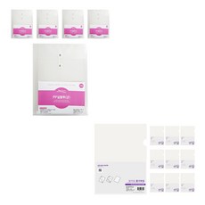 ECO Chungwoon 繞繩PP文件夾 A4 10入+多色L型文件夾 10入, 透明度, 1套