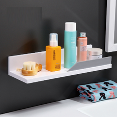 Daim Living 浴室壁掛式層架, 1個, 白灰色