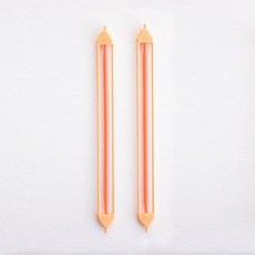 Clover 可樂牌 YARNA 三葉草針織鼻夾長 55-233 2p, 1個, 橘色