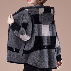 데이먼 새로운 포인트의 임산부 후드코트 YMG009