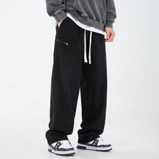 스타빈 남성용 지퍼포켓 코듀로이 밴딩 팬츠