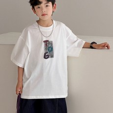 하라로이 빈티지 TOG 그래픽 라운드 반팔 티셔츠
