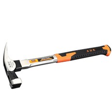 MUJINGFANG Dr Living Store 多用途高碳鋼防滑減震手柄專業錘子方牙頭磨米400g, 13盎司, 1個