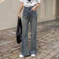 시크폭스 여성용 도이슨 부츠컷 데님팬츠 53DP881