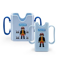 Playmobil 摩比人 嬰兒奶粉豆漿架心形, 藍色, 1套