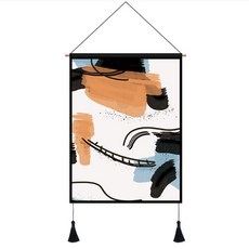 알로데 추상 아트 벽장식 행잉 포스터, NO 21