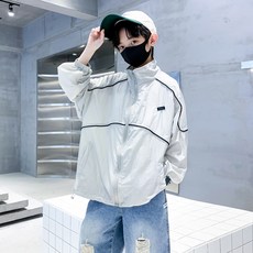 Uvely 男童薄款Cool Log防風外套