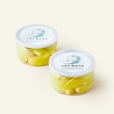 온브릭스 컷팅 황금사과, 180g, 2개