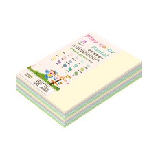 paperculture Play Color 粉彩混合色紙 180g B5 200張, 15色, 1組