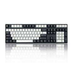 Deck Hassium 龜船 黑色版 有線 標準型 鍵盤 速度 PBT 無LED, CBL-108XN, 黑軸