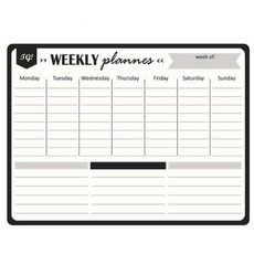 붙여주는 자석 주간 계획보드