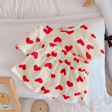 살루테 아동용 소야 상하복 세트