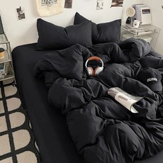 언헤브 슬립 이불커버, O 블랙