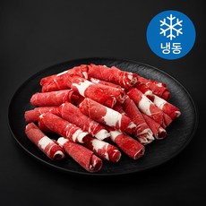 호주산 미트코리아 소고기 우목심 샤브샤브용 (냉동), 1개, 1kg