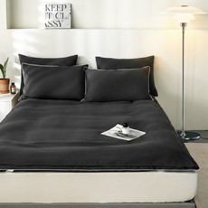 SOHEIM 可整件水洗四季床墊套, 炭灰色