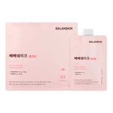 BALANSKIN 蛋白奶昔 穀物口味 5包, 250g, 1組