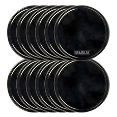 어반카 차량용 코인 논슬립패드 XL, 12개, 블랙