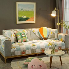 星星裝飾沙發套, A