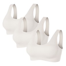 INNERMATE 女孩用無痕學生內衣 3件組