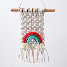 JCP 무지개 태슬 태피스트리, 레드